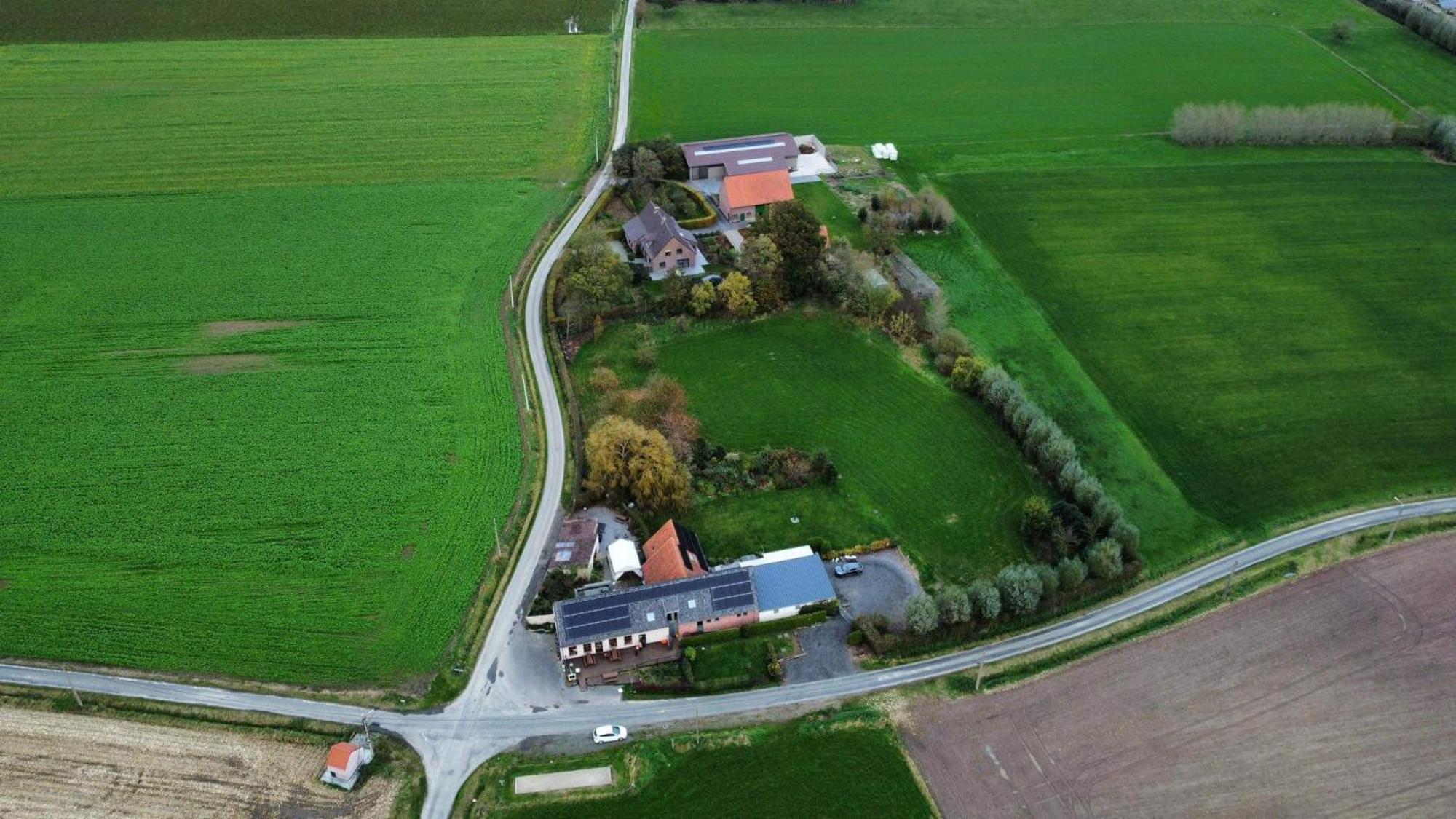 B&B Herberg Boerenhol De Mote Bvba Poperinge Exteriör bild
